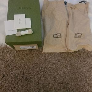 Gucci box and dustbag